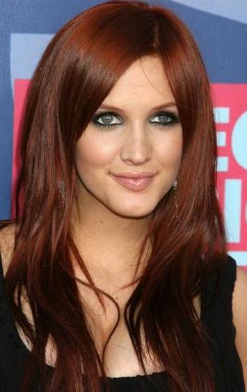 Ashlee Simpson This is my favourite out of all the hair colours she has 